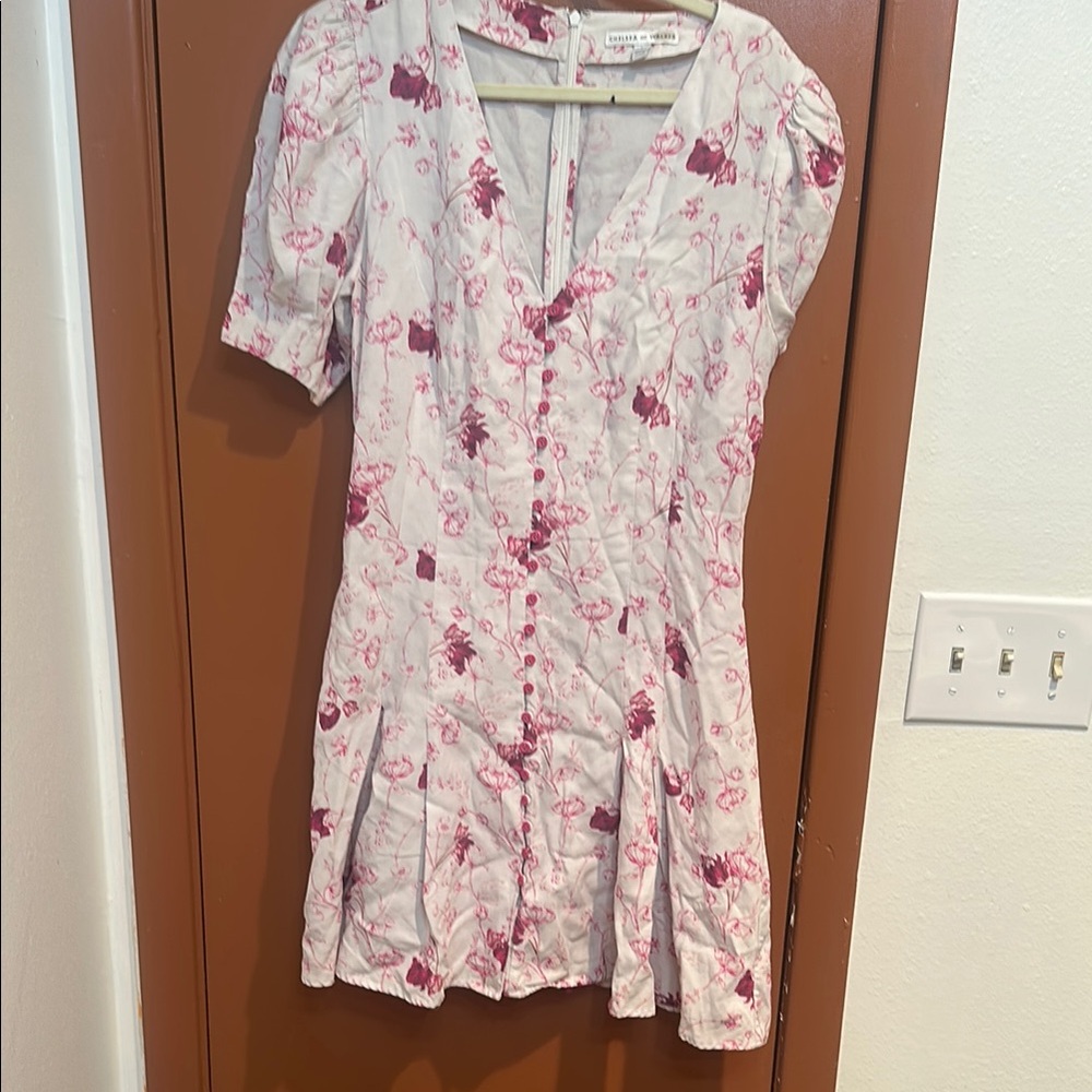 Floral Button-Down Women's Top